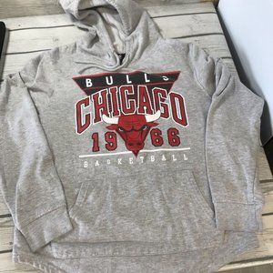 Chicago Bulls NBA Apparel Black/Red Hoodie Small